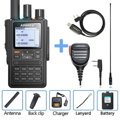 ABBREE AR-F8 Wireless copy frequency with 999CH GPS123-520mhz full banHappy RadiosABBREE AR-F8 Wireless copy frequency