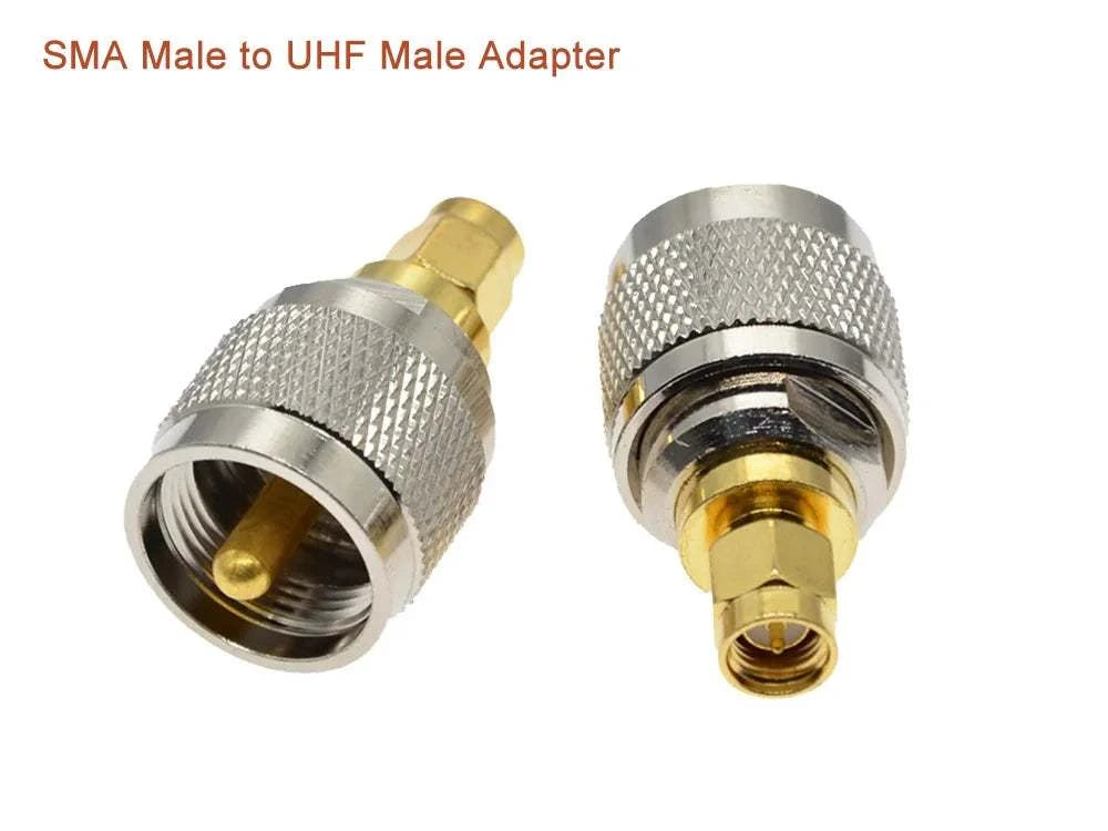 1Pcs UHF-SMA Adpater SMA Female Male to UHF Male Female PL259 SO239 CoHappy Radios1Pcs UHF-SMA Adpater SMA Female Male