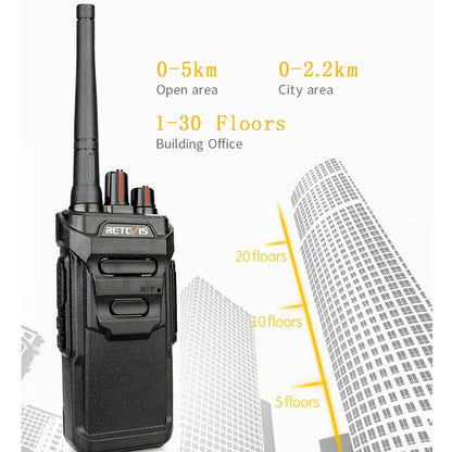 RETEVIS RT648 IP67 Waterproof Walkie Talkie 1 or 2 pcs Floating PortabHappy RadiosRETEVIS RT648 IP67 Waterproof Walkie Talkie 1