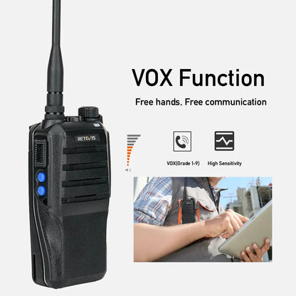 Explosion-proof Walkie Talkie Retevis RT56B RT656B FRS/PMR446 License-Ham Radios