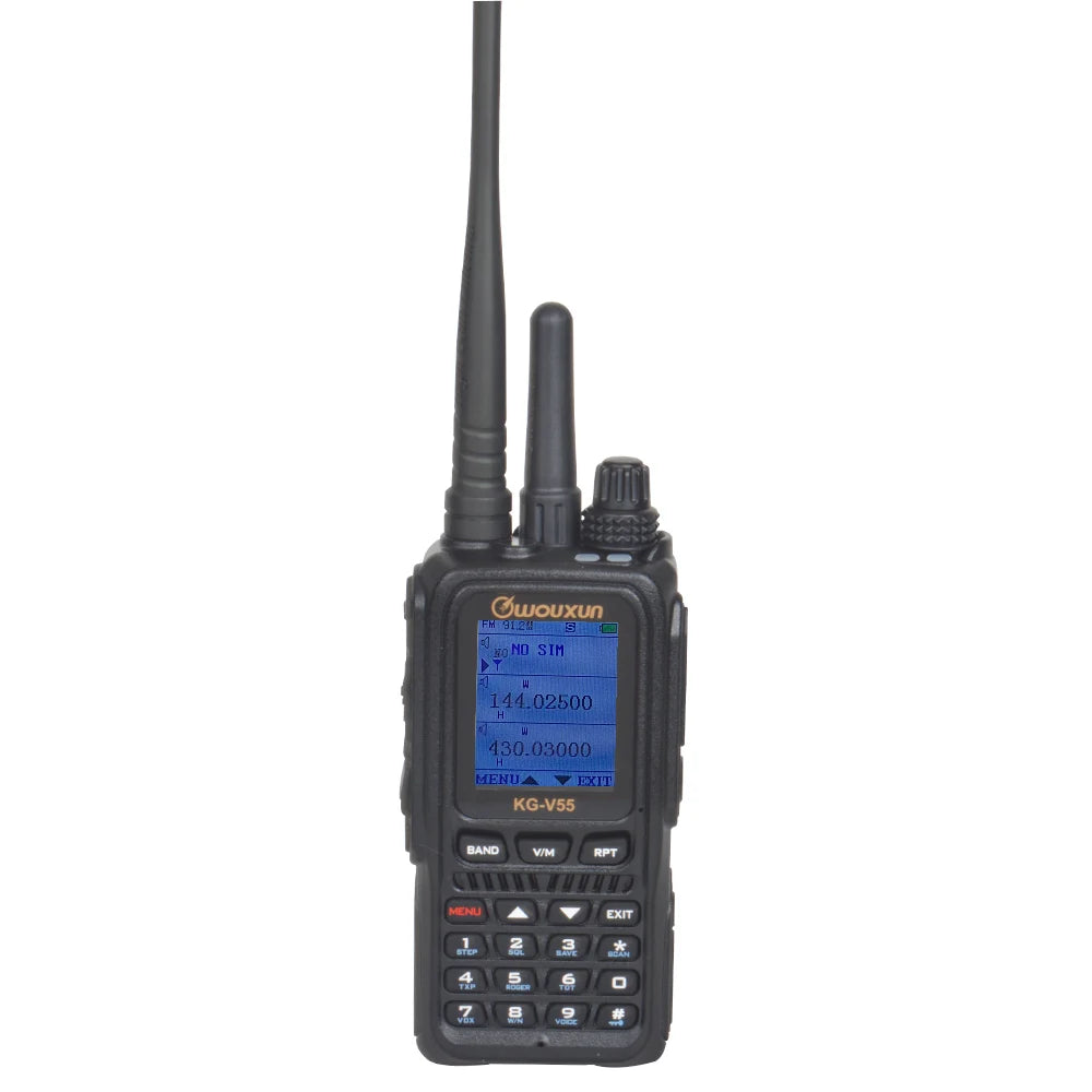 Wouxun KG-V55 Network 4G/3G/2G WCDMA VHF UHF Analogue FM scrambler