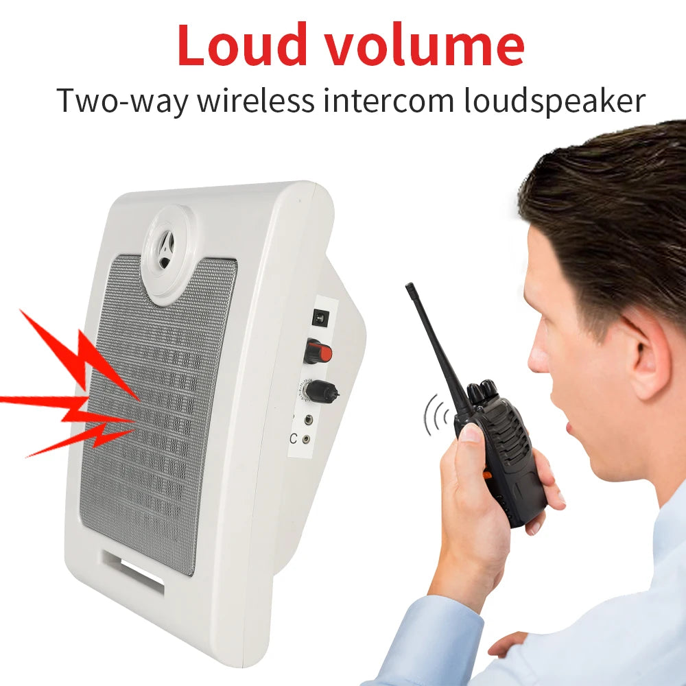 two-way wireless nitercom loudspeaker walkie talkie Wireless Speakers Ham Radios