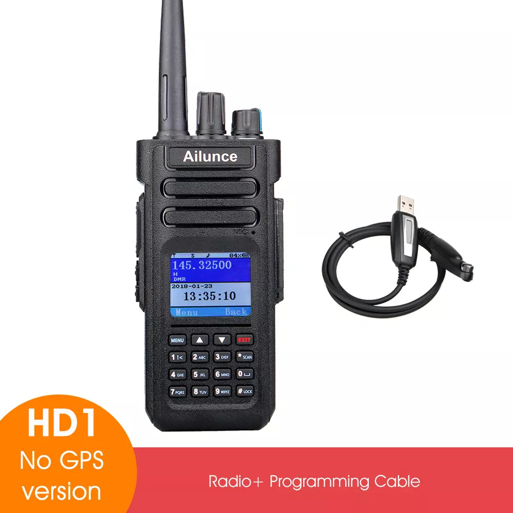 Ailunce HT: Ailunce HD1 DMR Digital Walkie Talkie Ham Radio Long RangeHam Radios