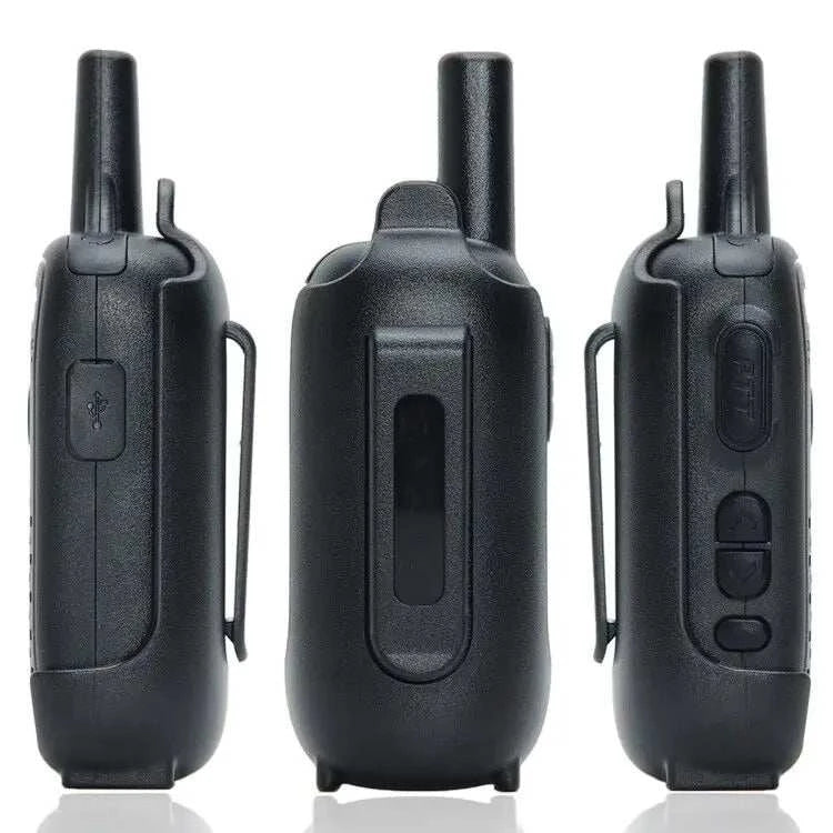 4PCS ABBREE AR-Q2 Professional Handy mini Walkie Talkie Mini VOX USB CHam Radios