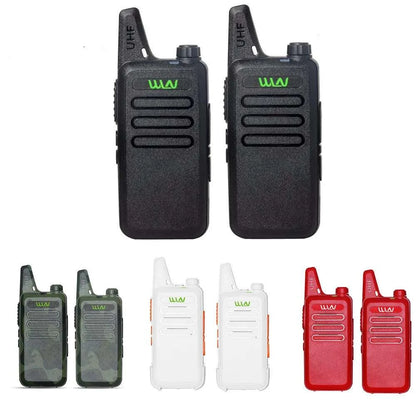 2pcs WLN KD-C1 MINI Handheld Transceiver KD C1 Two Way Radio Ham CommuHappy Radios2pcs WLN KD-C1 MINI Handheld Transceiver KD C1