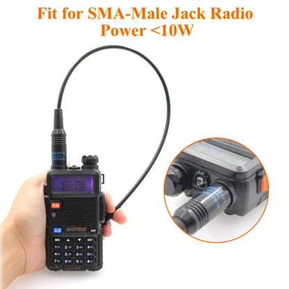 NAGOYA NA-771 SMA Female SMA-F Dual Wide Band Flexible Antenna VHF/UHF 144/430MHz Two Way Radio  BAOFENG UV-5R BF-888S UV-82 Etc