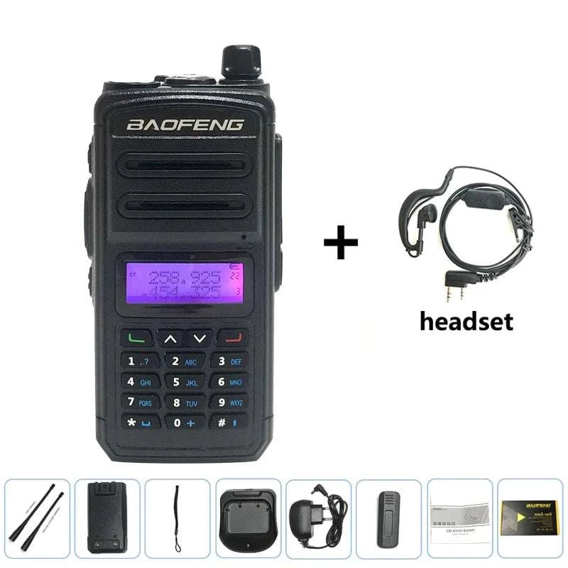 2021 BF X3 Plus High Power Walkie Talkie Long Range Tri-band Ham CB RaHappy Radios2021 BF X3