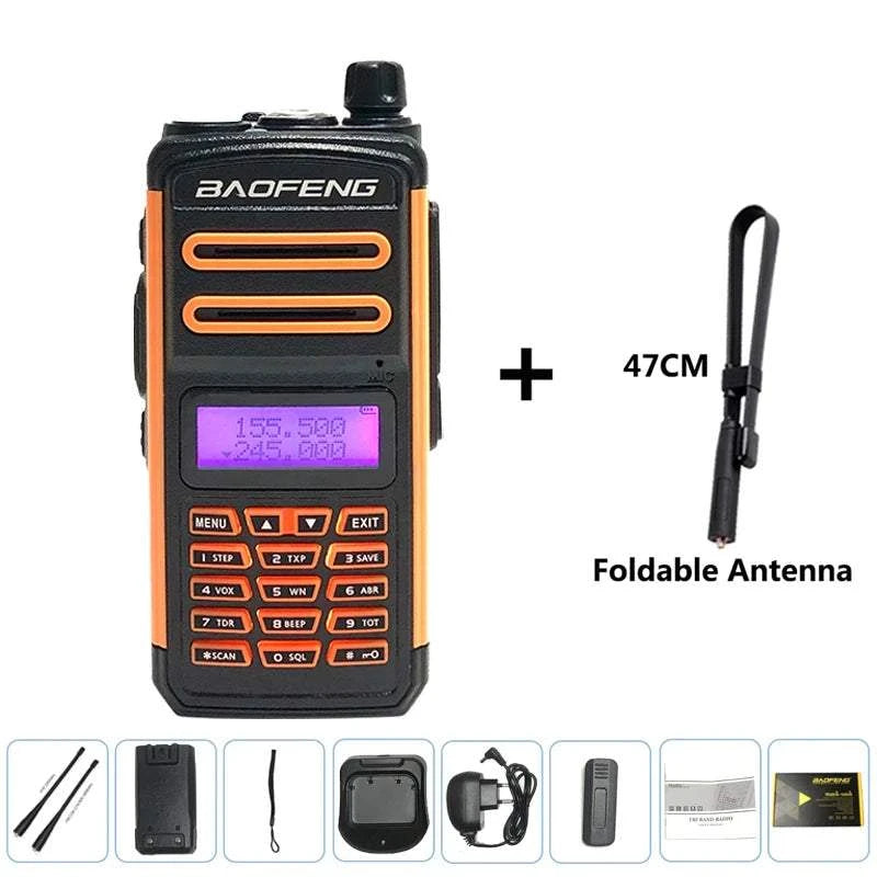 2021 BF X3 Plus High Power Walkie Talkie Long Range Tri-band Ham CB RaHappy Radios2021 BF X3