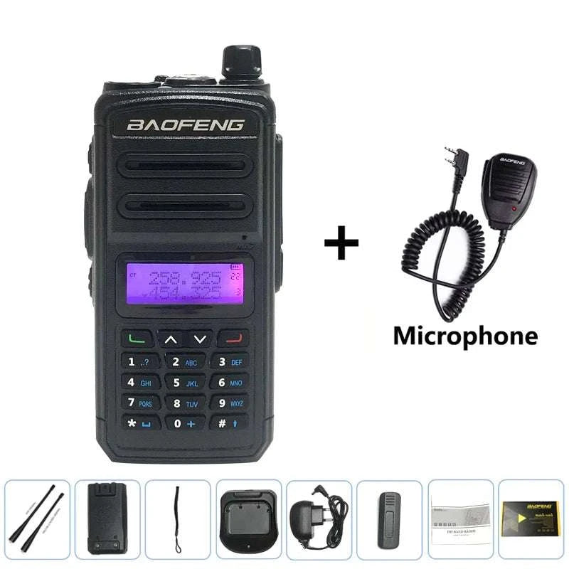 2021 BF X3 Plus High Power Walkie Talkie Long Range Tri-band Ham CB RaHappy Radios2021 BF X3