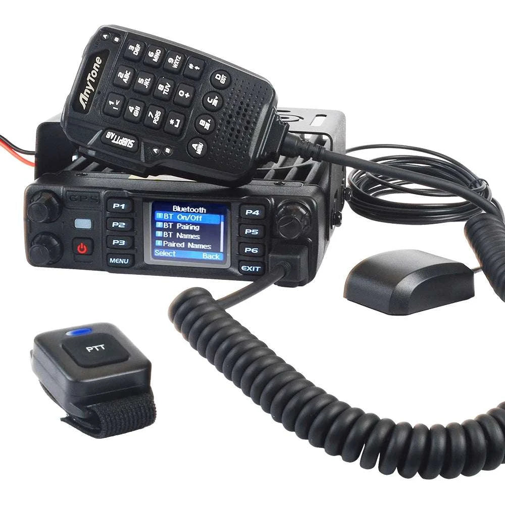 Anytone Mobile Transceiver AT-D578UV PRO dual band digital DMR GPS APRHam Radios