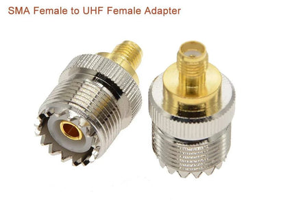 1Pcs UHF-SMA Adpater SMA Female Male to UHF Male Female PL259 SO239 CoHappy Radios1Pcs UHF-SMA Adpater SMA Female Male