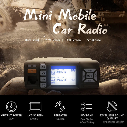 Zastone Mobile: zastone z318 cb radio car walkie talkie dual band vhf Ham Radios