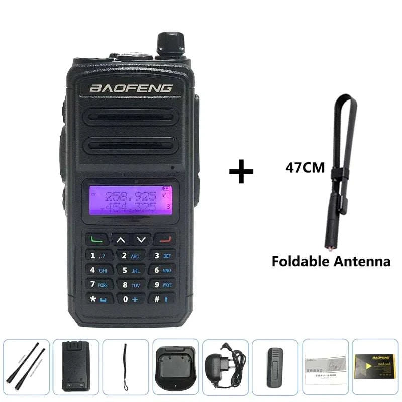 2021 BF X3 Plus High Power Walkie Talkie Long Range Tri-band Ham CB RaHappy Radios2021 BF X3