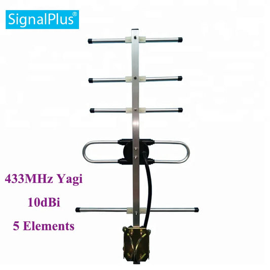 RF yagi antenna cdma Yagi 5 units 10DBI 433MHZ antenna Outdoor Yagi anHam Radios