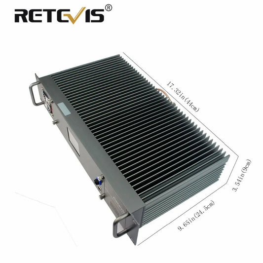 New All-aluminum Alloy Retevis RT-9550 DMR Digital/Analog Repeater 50WHam Radios
