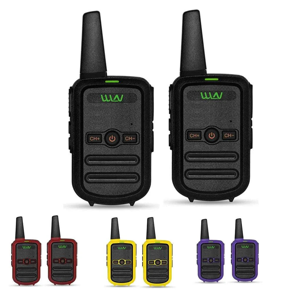 2pcs WLN KD-C52 MINI Handheld Transceiver KD C52 Two Way Radio Ham  RaHappy Radios2pcs WLN KD-C52 MINI Handheld Transceiver KD C52