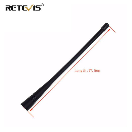 Original Retevis RT1 Antenna UHF 400-520MHz SMA-M for Yaesu for TYT REHappy RadiosOriginal Retevis RT1 Antenna UHF 400-520MHz SMA-