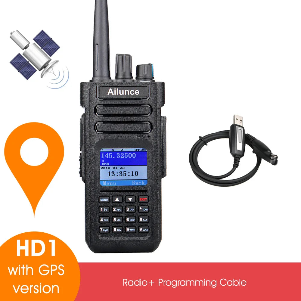 Ailunce HT: Ailunce HD1 DMR Digital Walkie Talkie Ham Radio Long RangeHam Radios