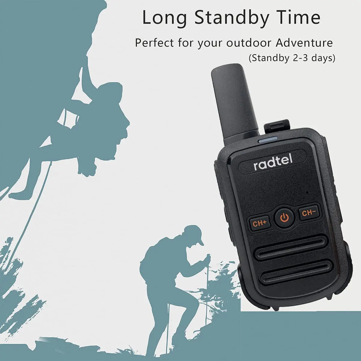 Mini Walkie Talkie Radtel RT12 Portable Two Way Radio PMR FRS Radio CoHappy RadiosMini Walkie Talkie Radtel RT12 Portable