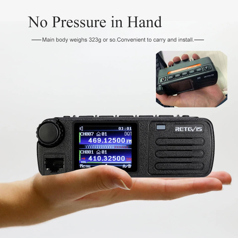 Ham Car Two-way Radio Transceiver Autoradio DMR Digital Mobile Radio SHam Radios