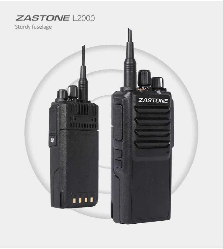 2021 New Zastone L2000 20W Walkie Talkie Uhf Two Way Radio Ham Radio 4Happy RadiosZastone L2000 20W Walkie Talkie Uhf