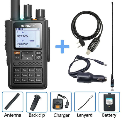 ABBREE AR-F8 Wireless copy frequency with 999CH GPS123-520mhz full banHappy RadiosABBREE AR-F8 Wireless copy frequency