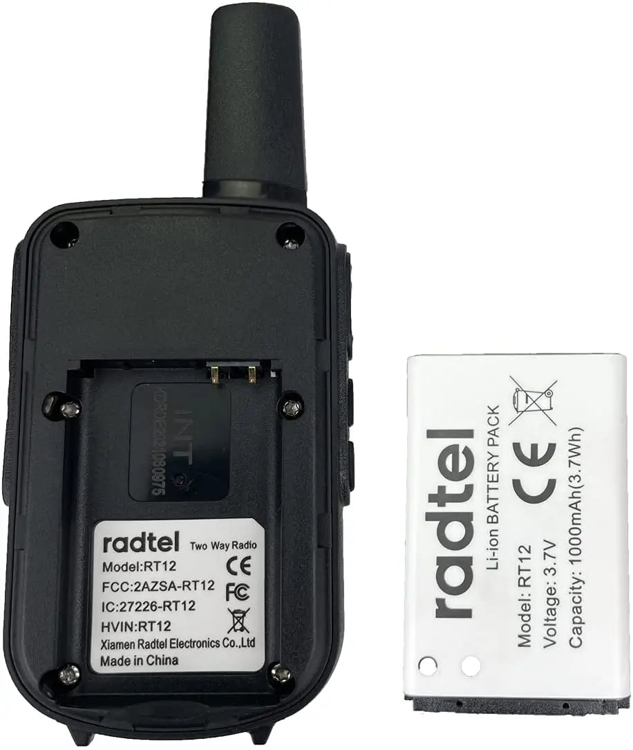 Mini Walkie Talkie Radtel RT12 Portable Two Way Radio PMR FRS Radio CoHappy RadiosMini Walkie Talkie Radtel RT12 Portable