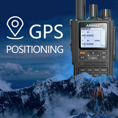 ABBREE AR-F8 Wireless copy frequency with 999CH GPS123-520mhz full banHappy RadiosABBREE AR-F8 Wireless copy frequency