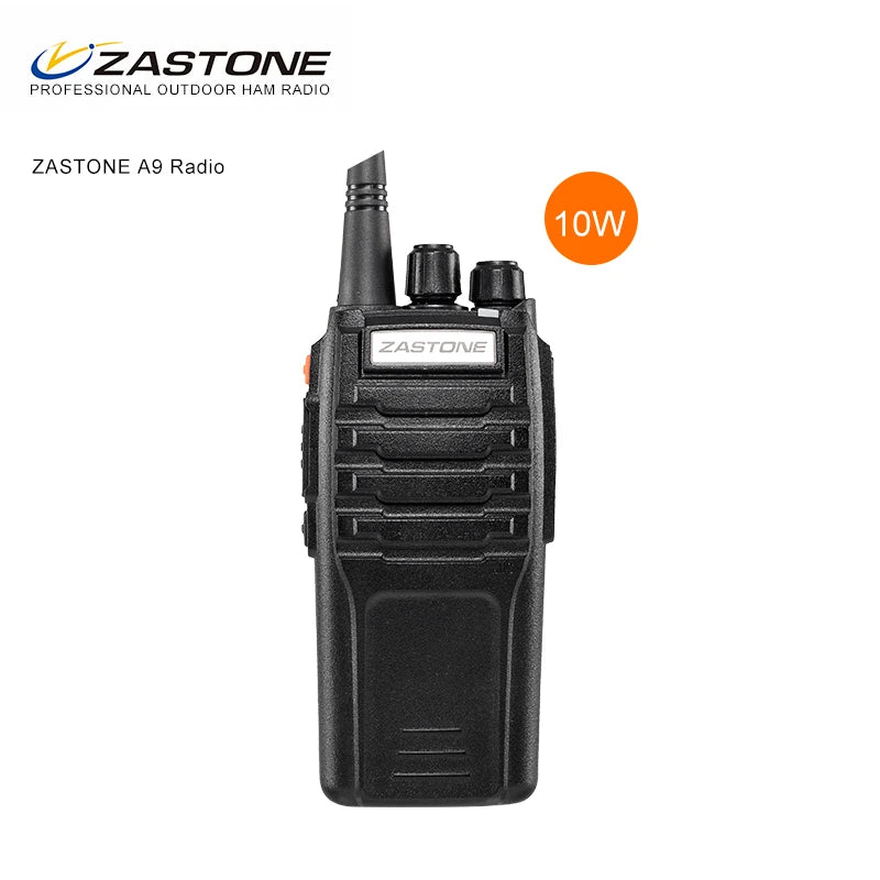 Zastone A9 10W Two Way Radio VHF UHF Walkie Talkie Handheld TransceiveHam Radios