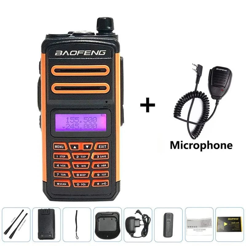 2021 BF X3 Plus High Power Walkie Talkie Long Range Tri-band Ham CB RaHappy Radios2021 BF X3