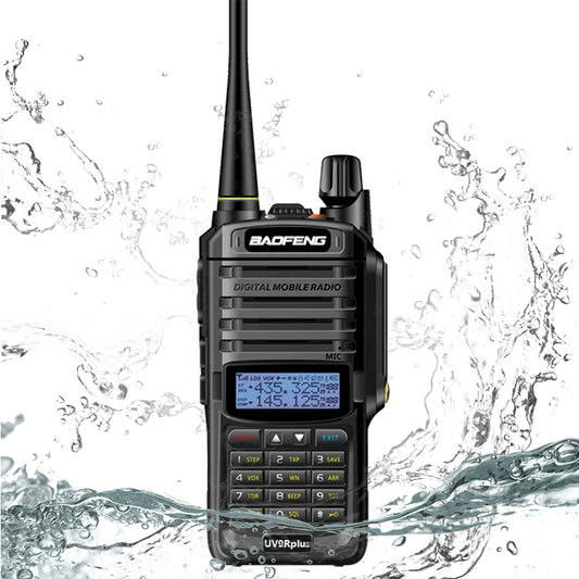 Baofeng Walkie-Talkie Uv9rplus Waterproof IP67 Civil High Power HandseHam Radios