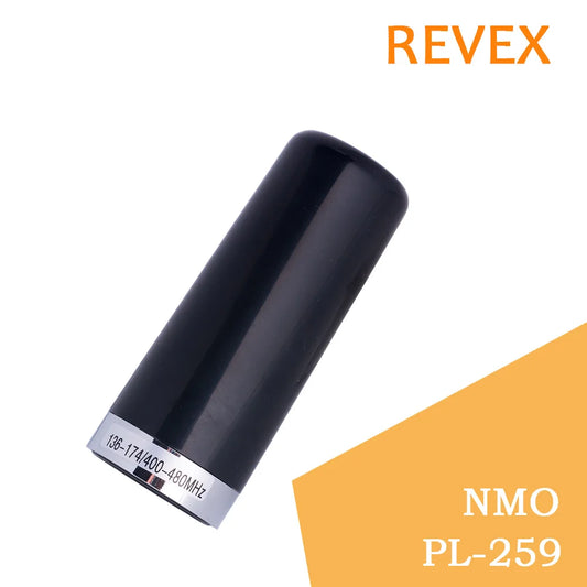 REVEX PL259 NMO Dual Band Antenna Radio Mount Replace Pre-Tuned VHF UHHam Radios