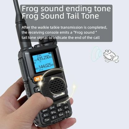 Quansheng UV 5R Plus Walkie Talkie Portable Am Fm Two Way Radio CommutHam Radios
