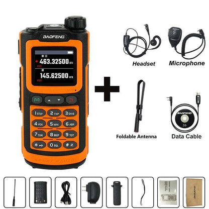 2023 Baofeng UV-20 Walkie Talkie Waterproof Dual Band High Power CB HaHam Radios