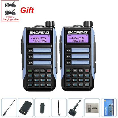 2PCS BAOFENG UV-16 PLUS Walkie Talkie Long Range High Power ProfesionaHappy Radios2PCS BAOFENG UV-16