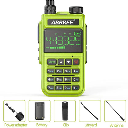 ABBREE AR-518 Air Band 108-660MHz  Walkie Talkie Wireless Copy FrequenHam Radios