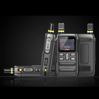 JX-700 4G public network digital walkie-talkie, WIFI/Bluetooth connection, GPS positioning, super long standby time