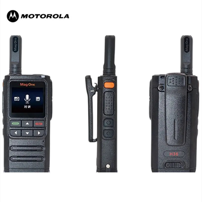 Motorola-H36 Handheld Portable Walkie-talkie, 4G LTE, Internet Radio, Ham Radios