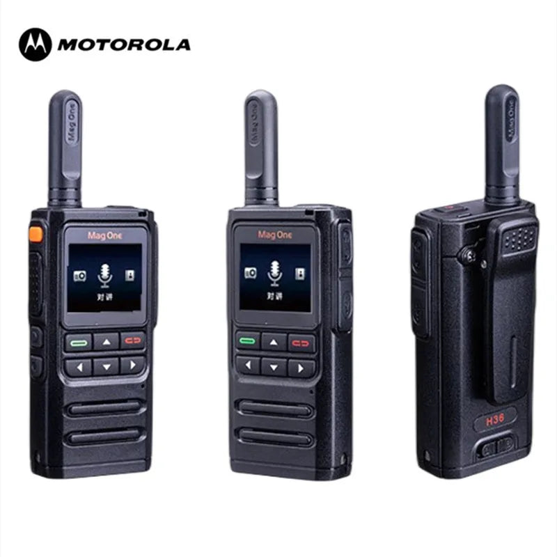 Motorola-H36 Handheld Portable Walkie-talkie, 4G LTE, Internet Radio, Ham Radios