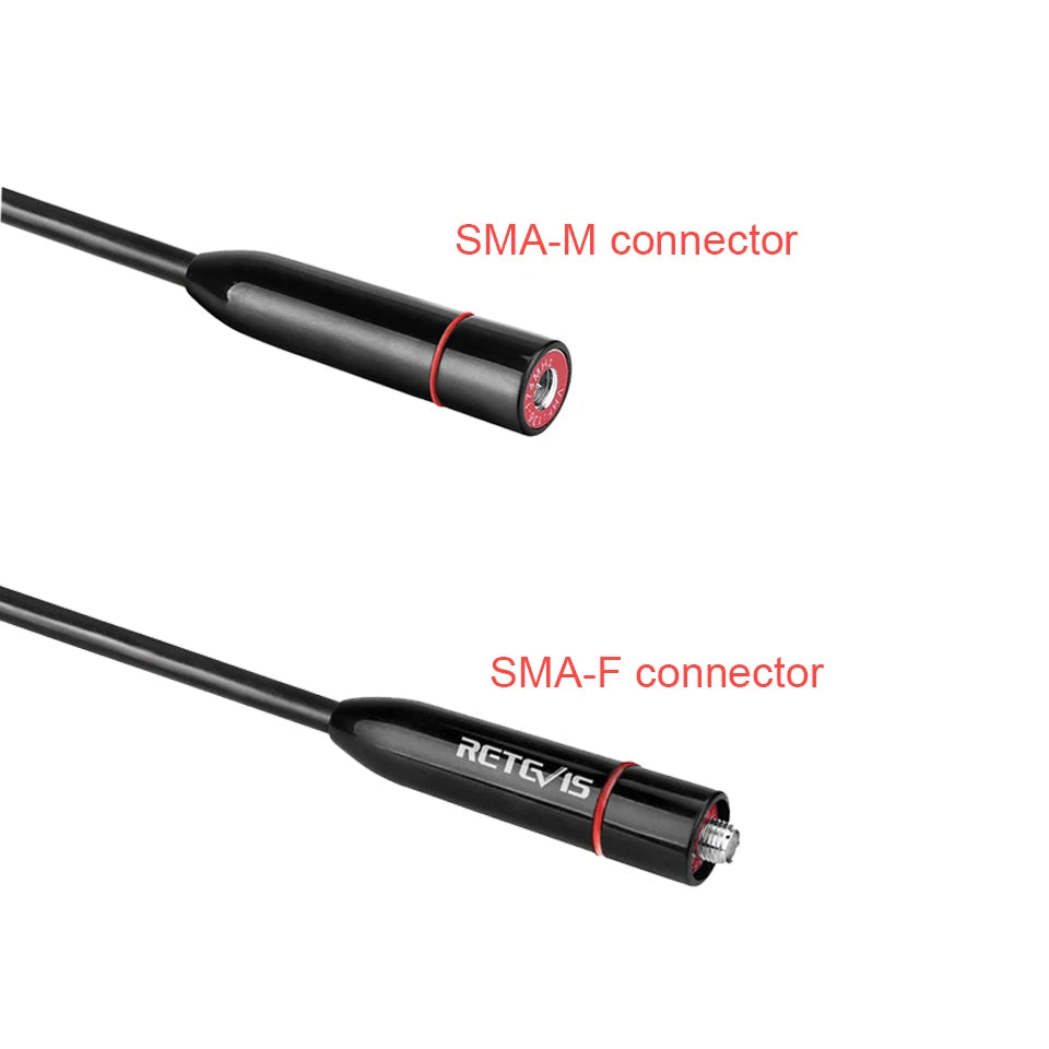 Retevis HA06 Walkie-Talkie Antenna VHF 152MHz 2.15dBi SMA-F or SMA-M fHappy RadiosRetevis HA06 Walkie-Talkie Antenna VHF 152MHz 2