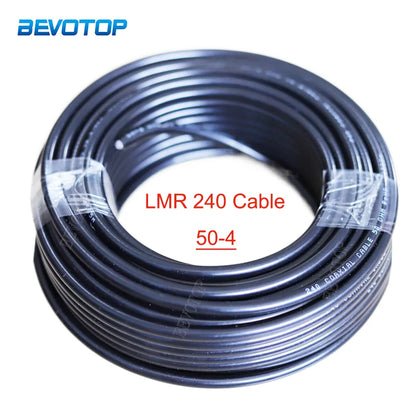 LMR240 RF Coaxial Cable 50ohm 50-4 LMR-240 Coax Pigtail Wire Antenna PHam Radios