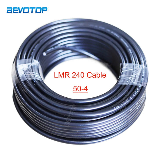 LMR240 RF Coaxial Cable 50ohm 50-4 LMR-240 Coax Pigtail Wire Antenna PHam Radios