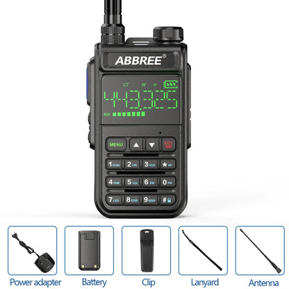 Original ABBREE AR-518 Air Band Full Band 108-660MHz Automatic WirelesHam Radios