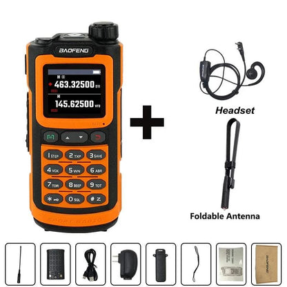 2023 Baofeng UV-20 Walkie Talkie Waterproof Dual Band High Power CB HaHam Radios