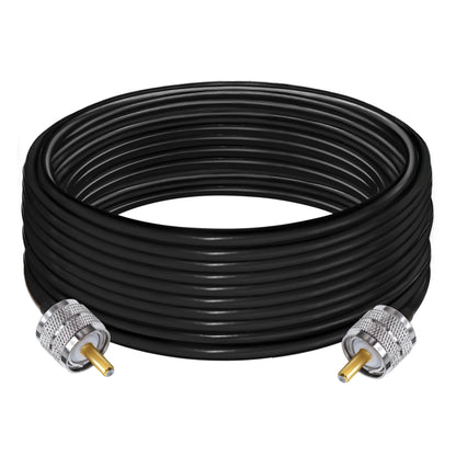 PL259 RG58 Cable CB Radio Cable SO239 UHF Male to Male Extension CableHappy RadiosPL259 RG58 Cable CB Radio Cable SO239 UHF Male