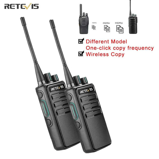 Walkie Talkie 2 Pieces Retevis Walkie-talkies PMR 446 RB629 Long RangeHam Radios