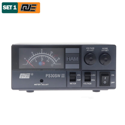 QJE PS30SWIII Walkie-talkie Base Station Regulator Switching Power SupHam Radios