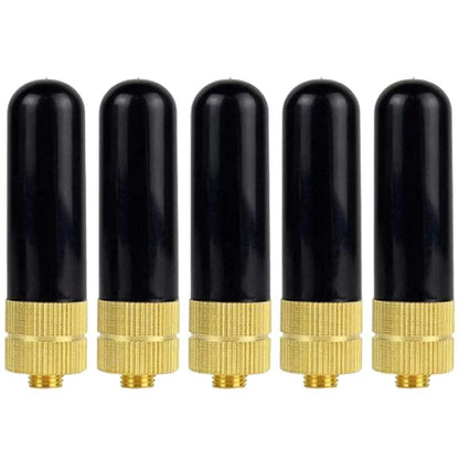 5pcs Short Antenna Retevis RT-805S SMA-F VHF UHF Antenna Accessories For Kenwood For Baofeng UV-5R BF-888S Retevis H777 RT5R RT7