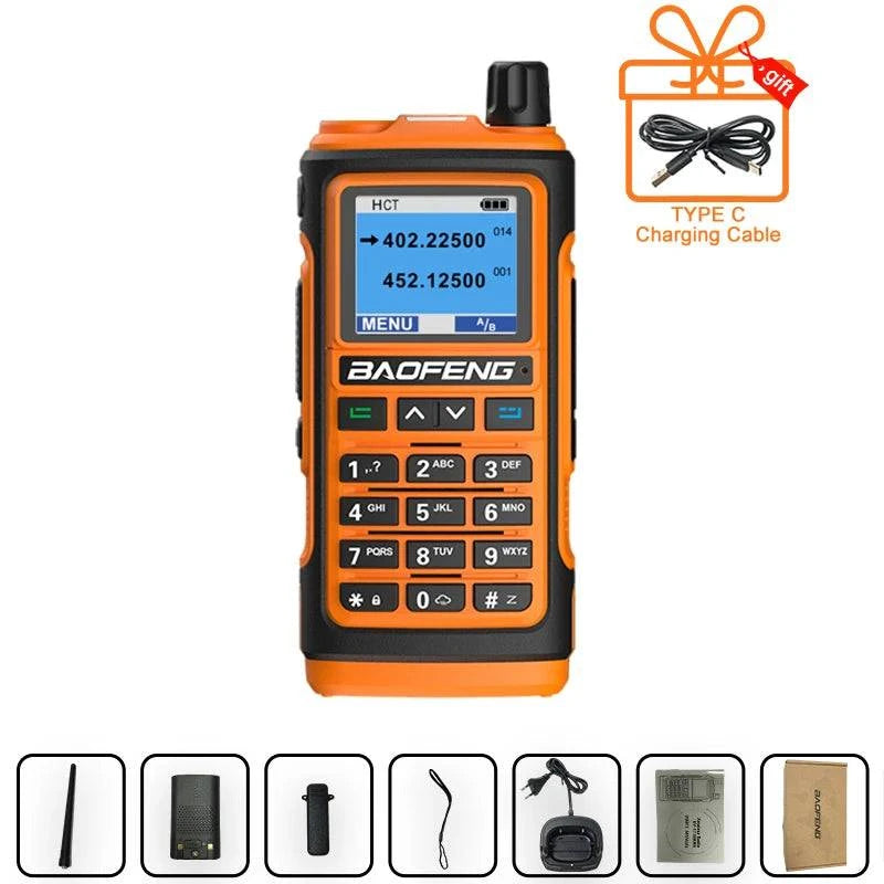 2023 Baofeng UV-17 Walkie Talkie Profesional Dual Band Powerful UHF VHHam Radios