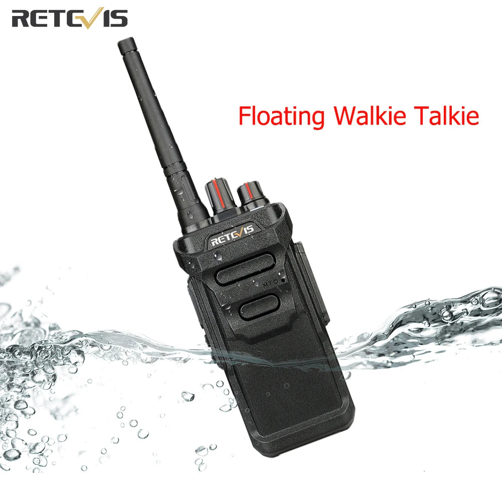 RETEVIS RT648 IP67 Waterproof Walkie Talkie 1 or 2 pcs Floating PortabHappy RadiosRETEVIS RT648 IP67 Waterproof Walkie Talkie 1